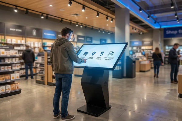 Indoor Kiosk Display Brightness Guide: Choosing the Right Nits