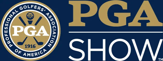 PGA Show logo: gold 