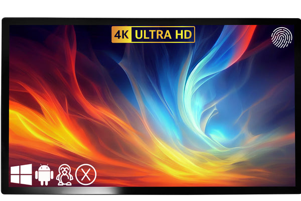 How to Optimize Large-Format 55" 4K Touch Screen Monitors