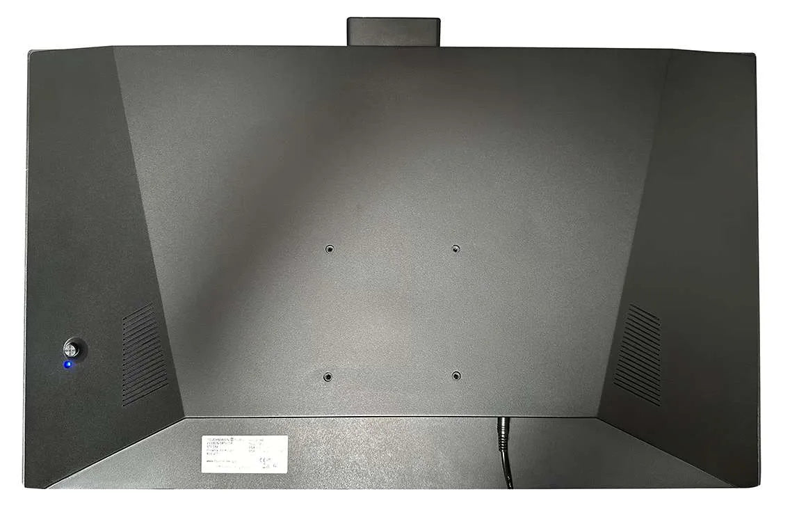Rear view of a new 27