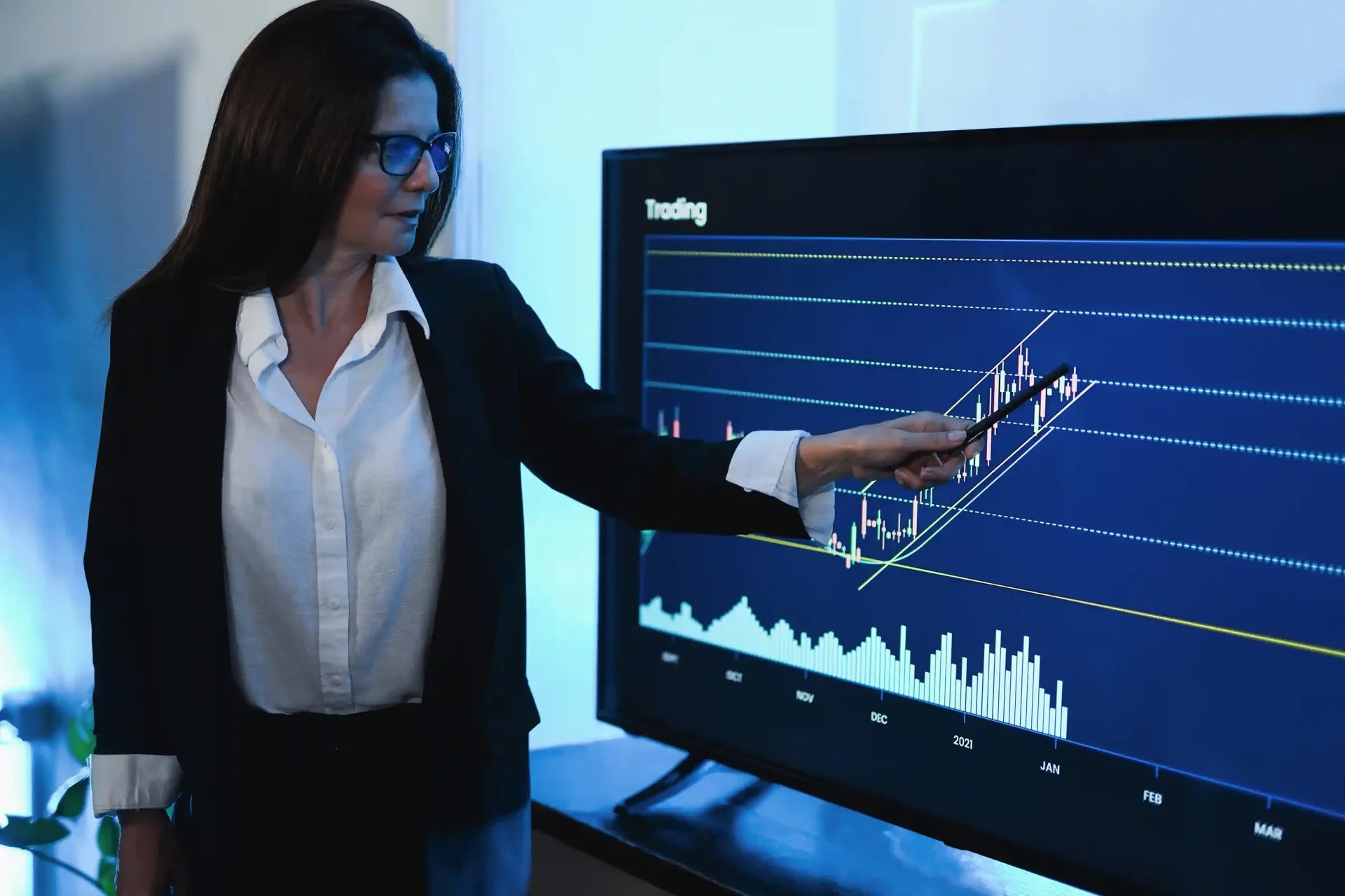 Large touch screen monitor