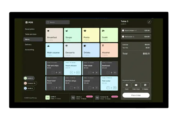 Choosing the Right Touchscreen Technology for Your Restaurant