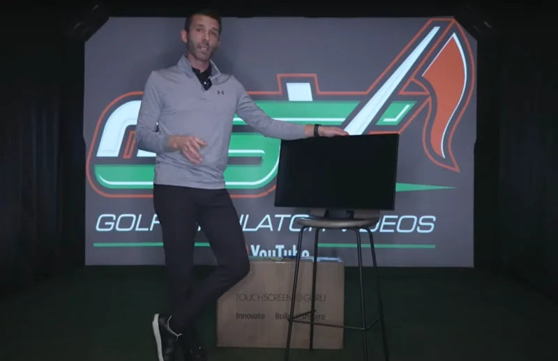 Best Golf Simulator Touch Screen Monitor! Touchscreen Guru Review!