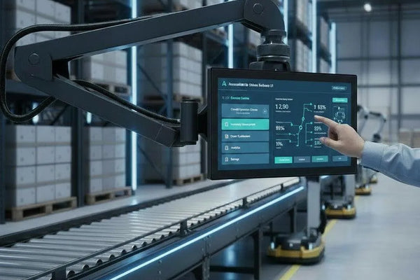 Industrial Touch Monitors and HMI Displays for Manufacturing and Automation