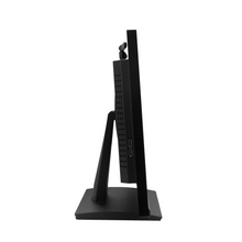 Side view of a sleek black 24