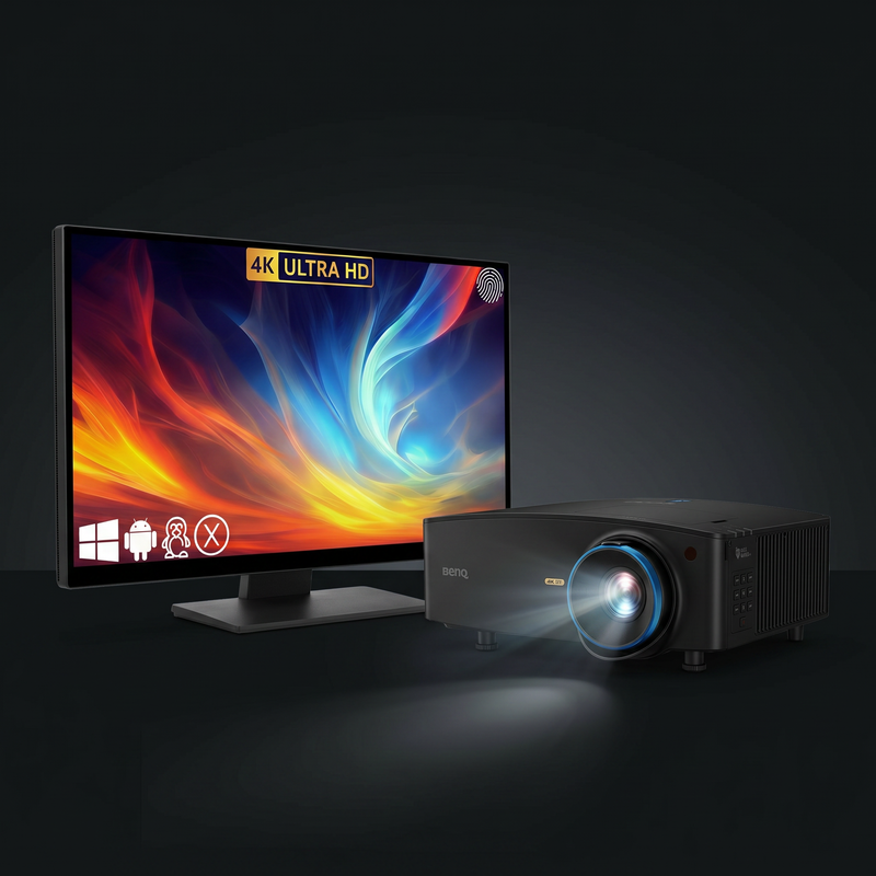 Monitor + Projector