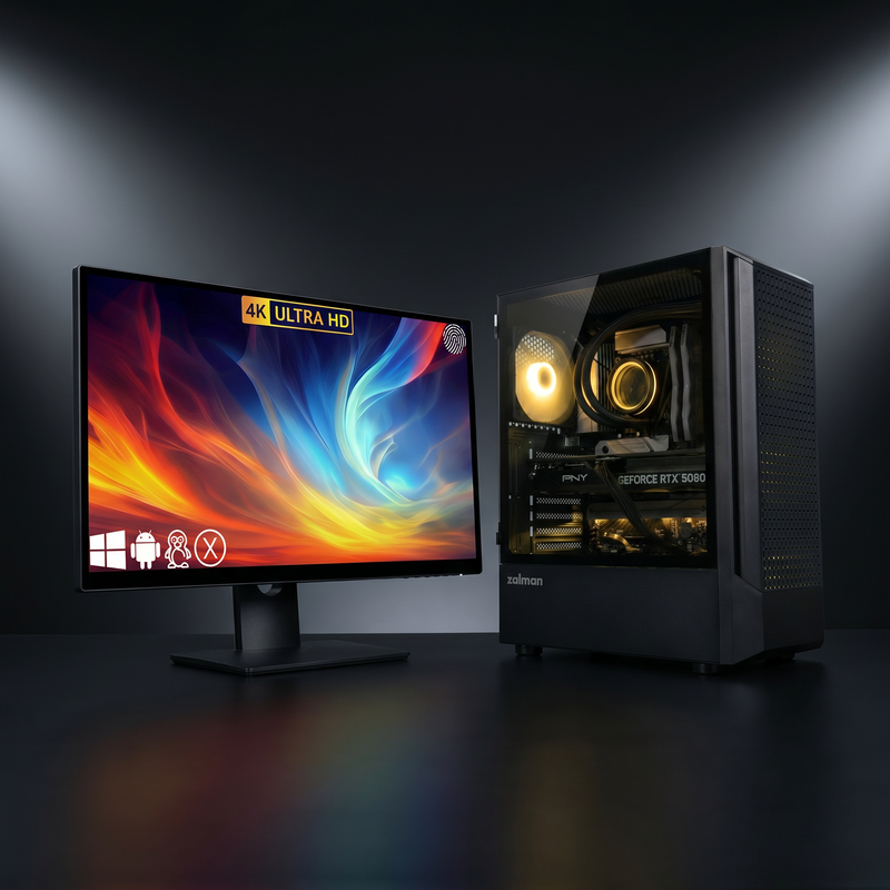 Monitor + PC
