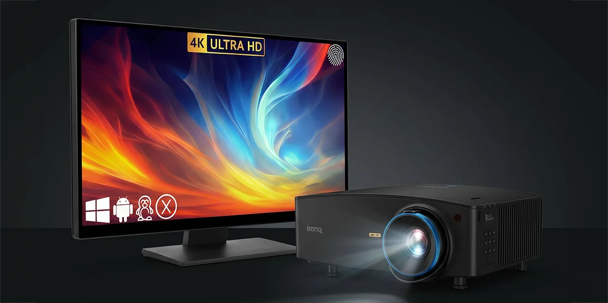 Monitor + Projector