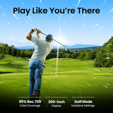 BenQ AH700ST | 4000lm Short Throw 1080P Laser Golf Projector