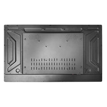 Touch Screen Guru 32-inch 4K monitor rear view, showing ventilation and mounting points.