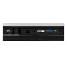 Touch Screen Guru 27-inch FHD monitor ports: USB, HDMI, DVI, VGA, audio, power. Durable, anti-glare, zero bezel.