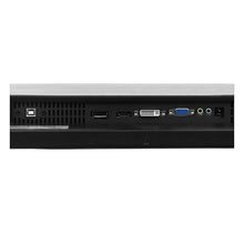 Touch Screen Guru 27-inch FHD monitor ports: USB, HDMI, DVI, VGA, audio, power. Durable, anti-glare, zero bezel.